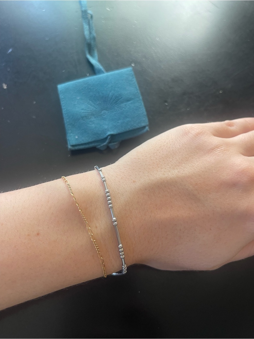 Chasing Indigo Anklet